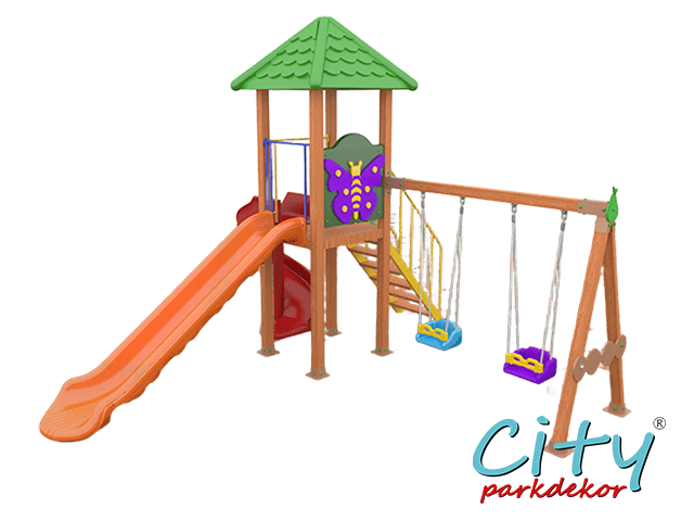 Ahşap Çocuk Oyun Parkları 