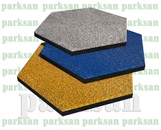 08-61010 Kauçuk Karo Zemin Kaplama(Sarı,Gri,Mavi)
