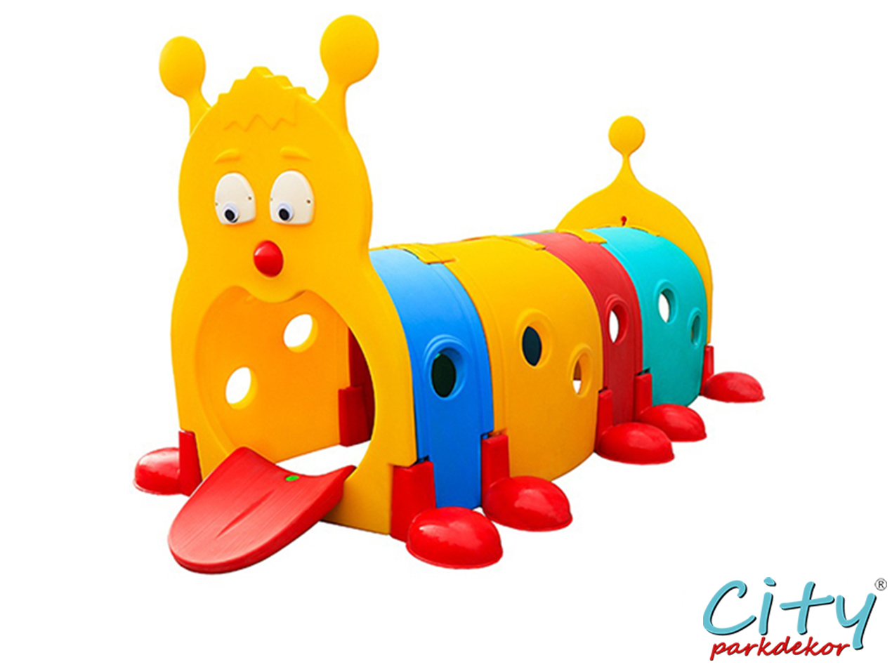 20 - 20908 - Tırtıl Oyun Tüneli Dört Bölmeli