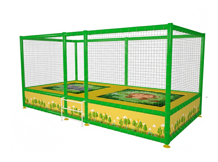 08 - 40646 - Trambolin (İkili File Korumalı) 305x515 cm