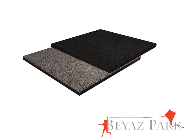 02-61000 Kauçuk Karo Zemin Kaplama (Siyah)