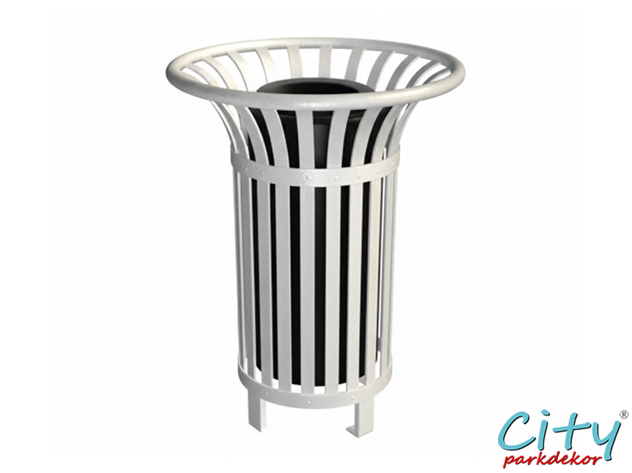 05-70926 - Dış Mekan Metal Çöp Kovası