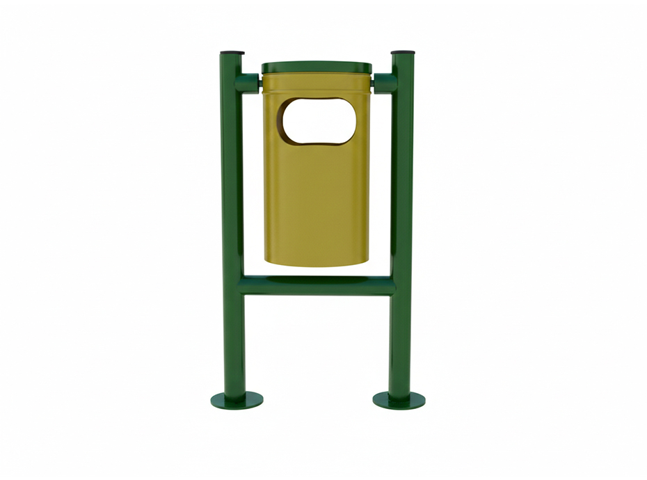 02-70961 - Dış Mekan Metal Çöp Kovası