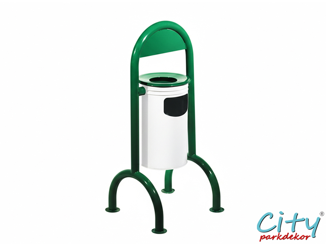  04-70972 - Dış Mekan Metal Çöp Kovası