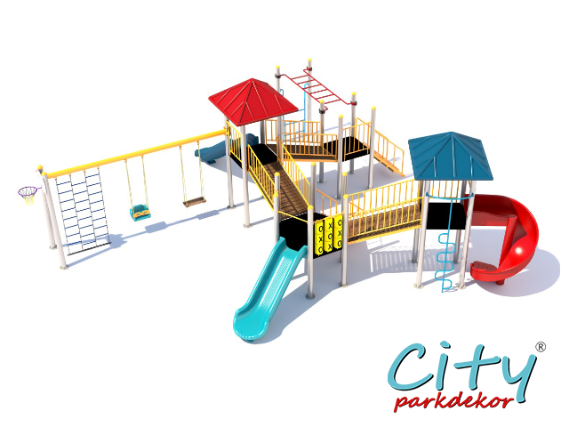  14 - 50863 Ekonomik Seri Çocuk Oyun Parkı