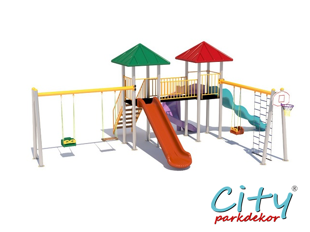 10 - 50859 Ekonomik Seri Çocuk Oyun Parkı