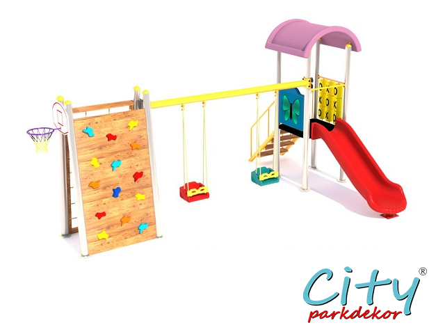 02 - 50851  Ekonomik Seri Çocuk Oyun Parkı