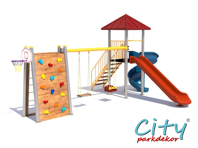 06 - 50855 - Ekonomik Seri Çocuk Oyun Parkı