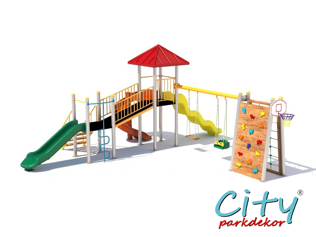 09 - 50858 Ekonomik Seri Çocuk Oyun Parkı