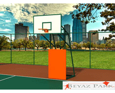 04 -60292 Dört Ayaklı Ön Korumalı Basketbol Potası