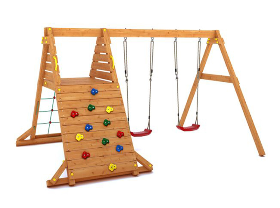 11 - 30673 Tırmanmalı İkili Salıncaklı Set