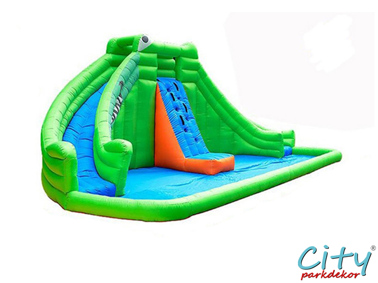 49 - 30522 - Şişme Oyun Parkı (Safari Çift Su Kaydıraklı Oyun Parkı)